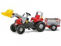 Jeździk ROLLY TOYS Junior Traktor 811397 Czerwony