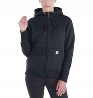 Bluza Carhartt Clarksburg Full Zip Hoodie Black