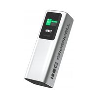 Powerbank Green Cell 25200 mAh srebrny