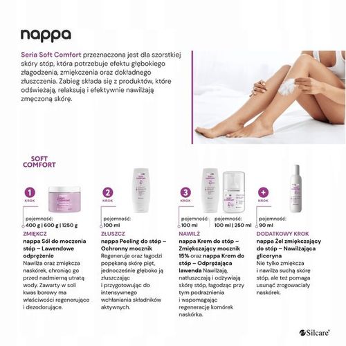 Peeling do stóp nappa Soft Comfort 100ml na Arena.pl