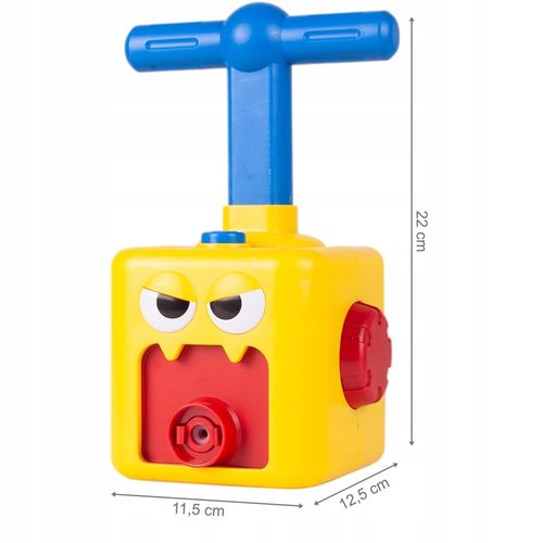 AUTO WYRZUTNIA BALONOWA BALONÓW RAKIET SAMOCHÓD AERODYNAMICZNY POMPKA na Arena.pl