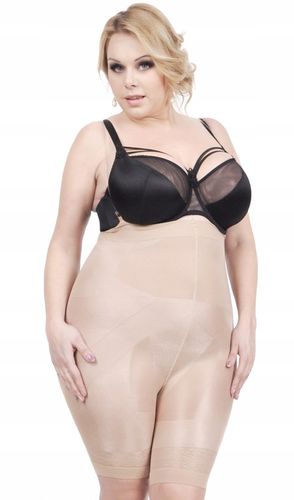 Orirose WYSOKIE Majtki mocno WYSZCZUPLAJĄCE brzuch MODELUJĄCE uda SIZE PLUS na Arena.pl