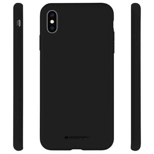 Mercury Silicone iPhone Xs Max czarny /black na Arena.pl