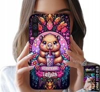 ETUI DO SAMSUNG GALAXY A70 - SŁODKA KAPIBARA Z SZEJKIEM, SUPER WZORY
