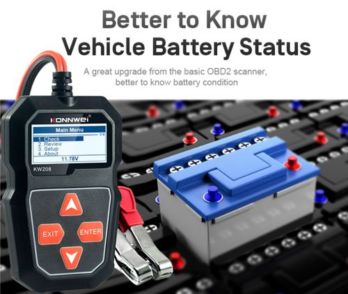 Miernik baterii Konnwei KW208 na Arena.pl