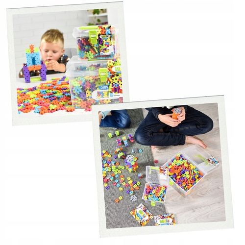 KLOCKI KONSTRUKCYJNE WAFLE MELI BASIC TRAVEL BOX 500 EL PUZZLE GOFRY na Arena.pl