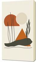 Obraz 50x90cm Beżowe Spojrzenie