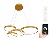 Lampa sufitowa OSLO IV pilot ring żyrandol LED Tuya Wobako