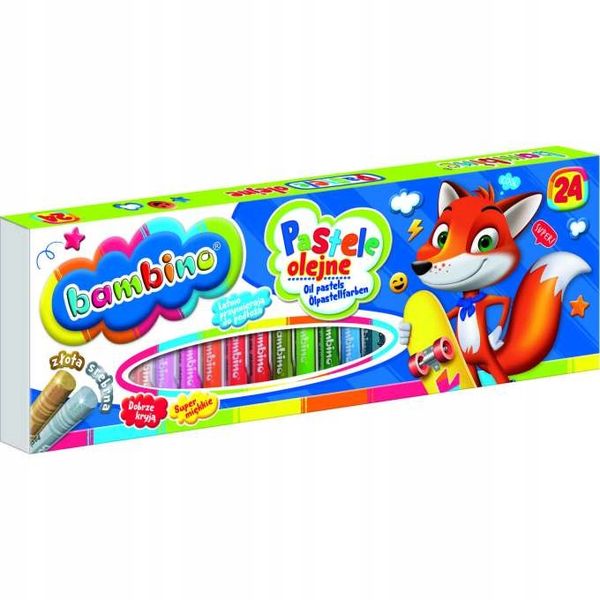 pastele bambino olejne 24kol. 3127 zdjęcie 1