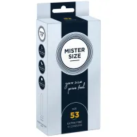 mister size prezerwatywy 53 mm 10 szt. - dopasowany rozmiar