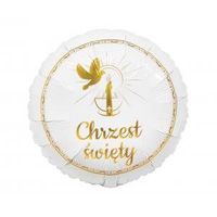 balon foliowy na chrzest święty