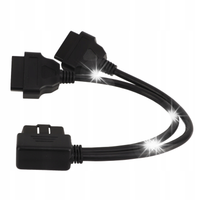 ROZDZIELACZ OBD2 1 W 2 Y PRZEDŁUŻACZ SPLITTERA