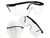 Okulary ochronne przeciwodpryskowe bezbarwne bhp