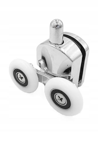 Komplet rolek kółek do drzwi kabiny prysznicowej górnych dolnych 23mm 8 szt na Arena.pl