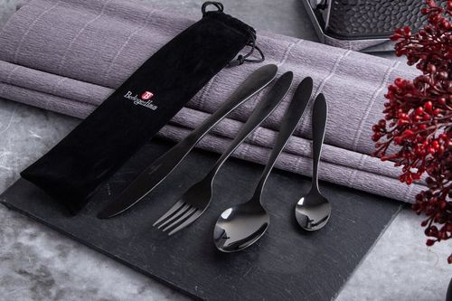 sztućce 4 elem. berlinger haus bh-2726 black silver na Arena.pl