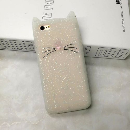 ETUI Case iPhone 7 Plus 8 Plus  Uszy Wąsy Kot na Arena.pl