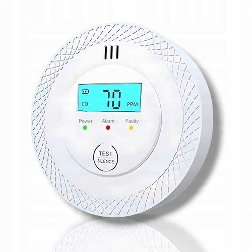 CZUJNIK CZADU GAZU TLENKU WĘGLA CO DETEKTOR LCD ALARM DŹWIĘKOWY I na Arena.pl