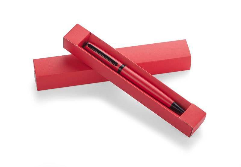 Długopis w etui RIO19658-04 Czerwony zdjęcie 1
