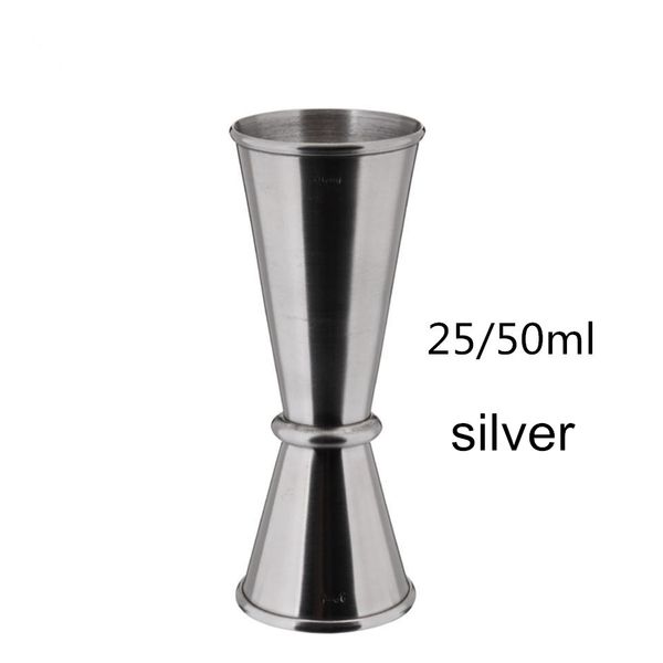 SHAKER Do Drinków i Koktajli - Stalowy - DRINK BAR 30x60ml Srebrny zdjęcie 8