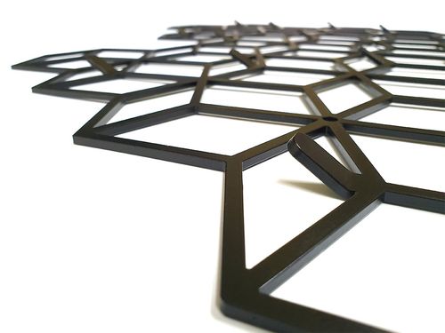 wieszak ścienny geometryczny CUBE na Arena.pl