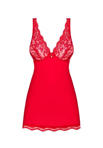 bielizna-luvae babydoll i stringi czerwona  s/m na Arena.pl