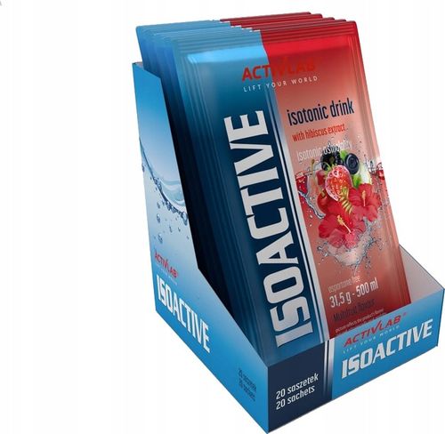 ACTIVLAB ISOACTIVE 20x31.5g NAPÓJ IZOTONICZNY ISO x2 na Arena.pl