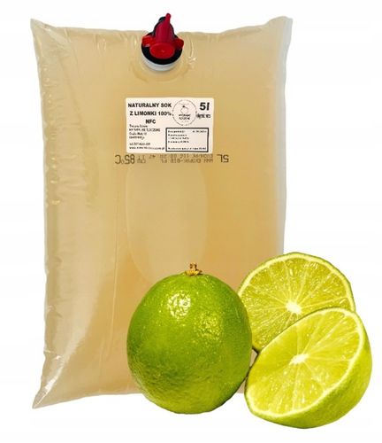 Sok z limonki 100% 5l - NFC, limonka tłoczona na Arena.pl