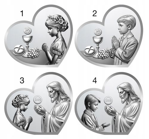 OBRAZEK PAMIĄTKA PIERWSZEJ KOMUNII ŚWIĘTEJ PREZENT NA KOMUNIĘ Z GRAWEREM na Arena.pl