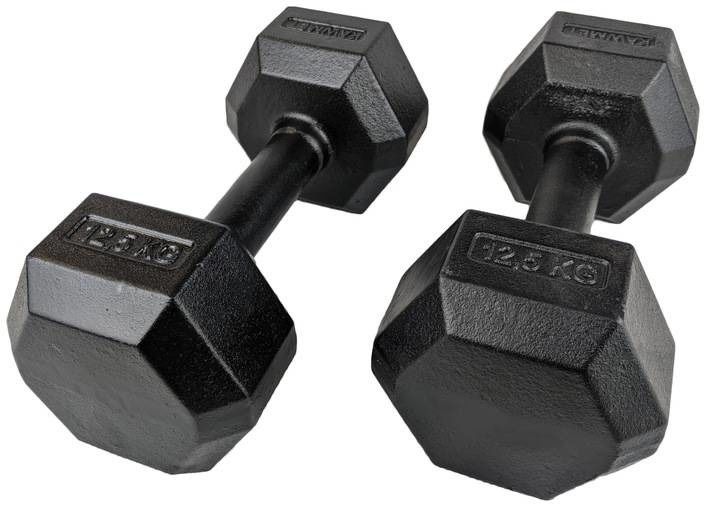 Hantla żeliwna hexagonalna HEX 12,5 kg zdjęcie 3