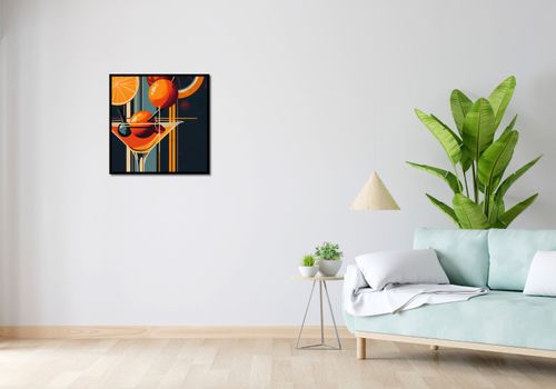 Plakat 60x60cm Koktajl w Stylu na Arena.pl