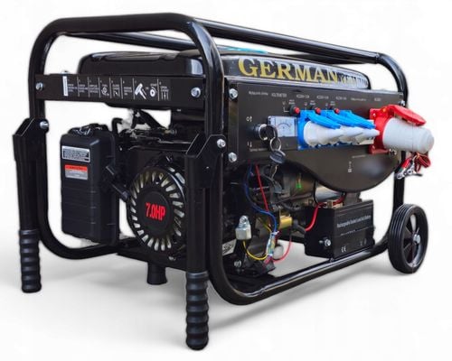 AGREGAT PRĄDOTWÓRCZY A8 5,2kW MIEDŹ prądu AVR + ELEKTRYCZNY ROZRUCH GERMAN na Arena.pl