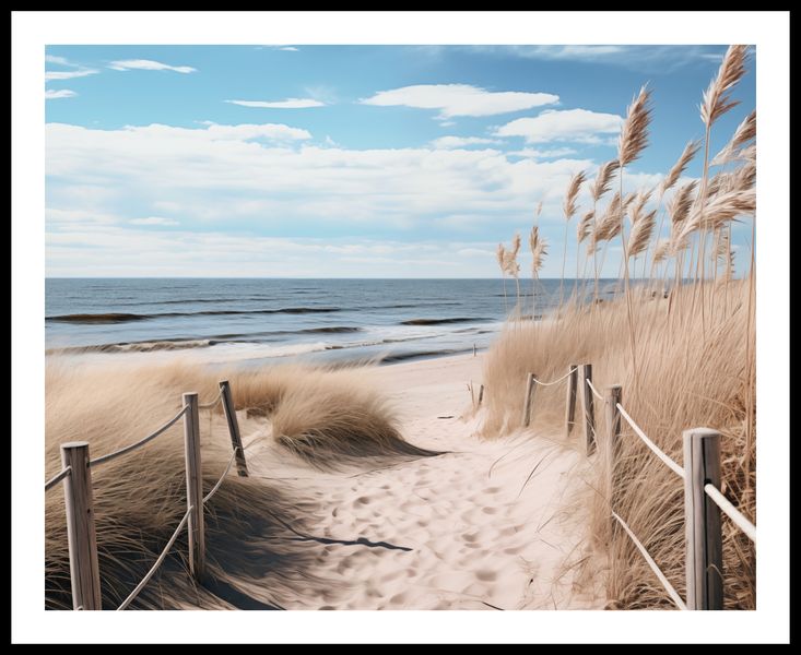 Plakat 76x60,5cm Nadmorski Most zdjęcie 3