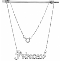 SREBRNY NASZYJNIK GWIAZD PRINCESS CELEBRYTKA SREBRO PRÓBY 925
