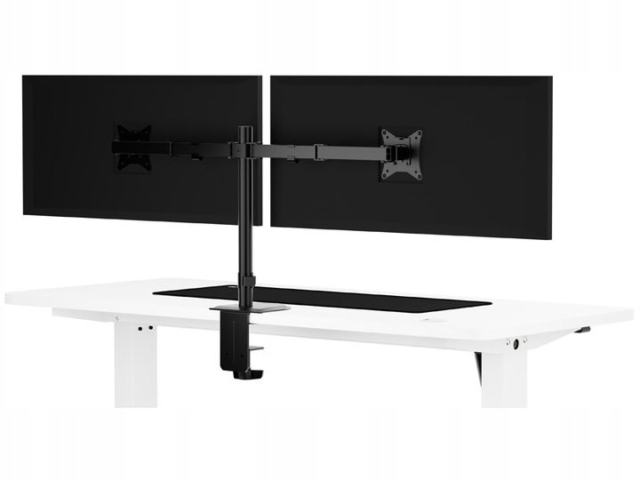 Uchwyt na 2 monitory LEVANO SYSTEM M2 PIVOT do 9KG VESA 100x100 zdjęcie 7