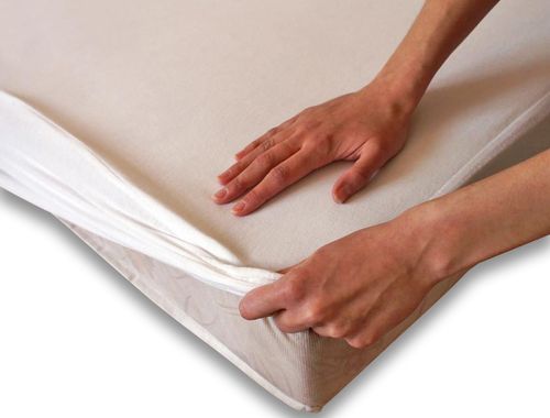 Ochraniacz 70x140 prześcieradło z gumką białe 2w1 na Arena.pl