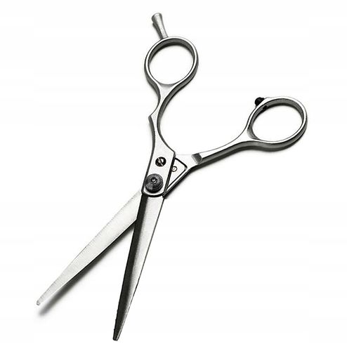 OSTRE NOŻYCZKI FRYZJERSKIE 2 szt PROSTE +DEGAŻÓWKI na Arena.pl