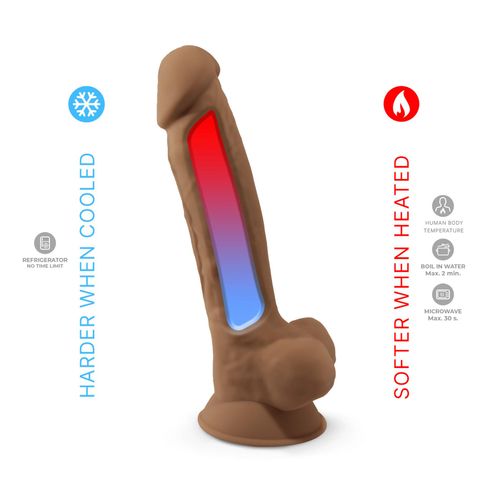 Dildo- Model 1 (7'') Caramel Box na Arena.pl
