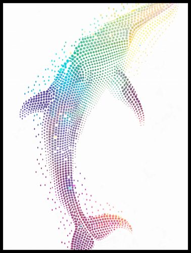 Plakat 60x80cm Spektrum Oceanu na Arena.pl