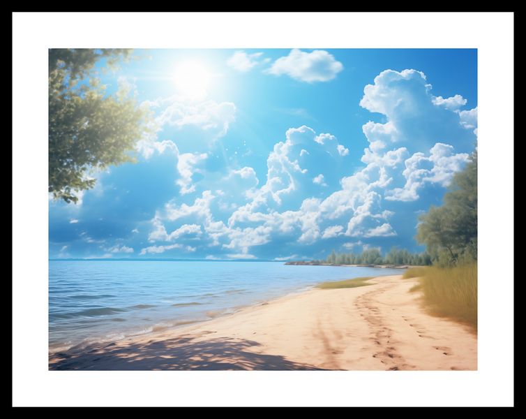 Plakat 40x30cm Letni Dzień zdjęcie 3