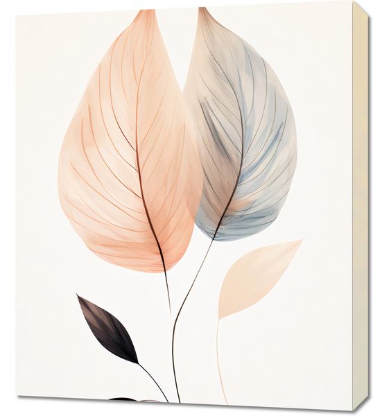 Obraz 60x70cm Liściasty Taniec zdjęcie 1