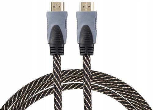 KABEL PRZEWÓD HDMI 2.0 4K 3D SOLIDNY MOCNY HIGH SPEED HQ UHD 10m 48 bit na Arena.pl
