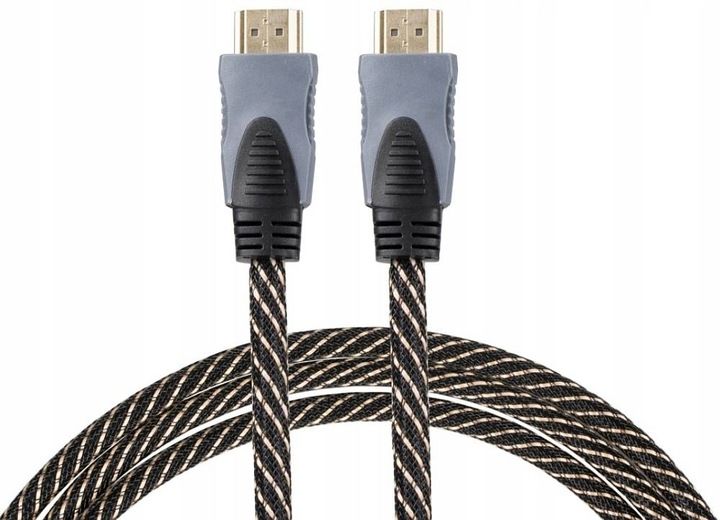 KABEL PRZEWÓD HDMI 2.0 4K 3D SOLIDNY MOCNY HIGH SPEED HQ UHD 10m 48 bit zdjęcie 2