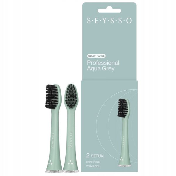 Końcówki do szczoteczki SEYSSO COLOR BASIC/PROFESSIONAL Aqua Grey zdjęcie 1
