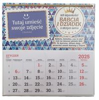 kalendarz 2025 Ich wysokości Babcia i Dziadek | 3338-BD2