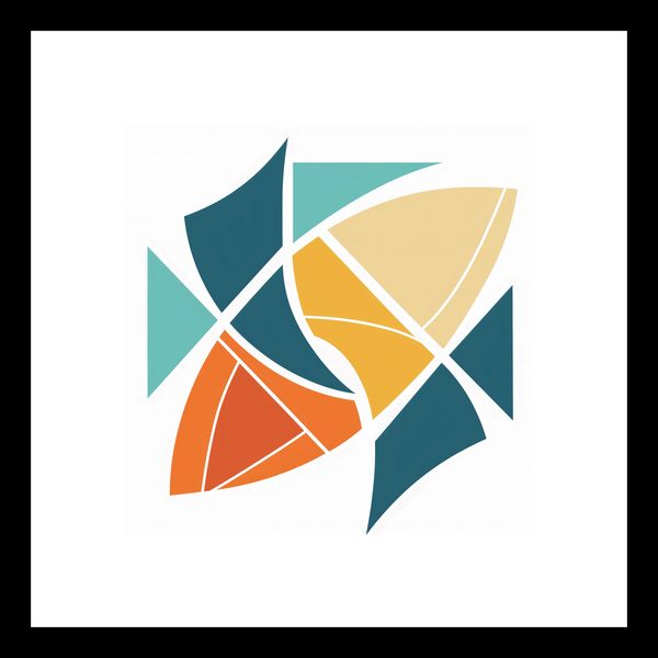 Plakat 20x20cm Geometria Wiatru zdjęcie 3