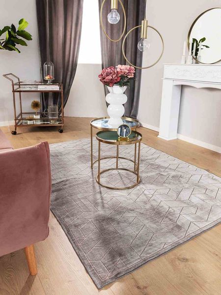 RUG/BENUT/DAISY_BENUTA/4/GREY/66x110 zdjęcie 2