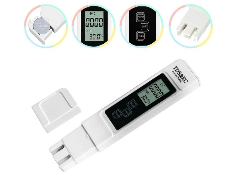 Miernik twardości wody tds ec temp osmoza tester zdjęcie 2