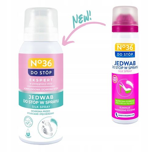 Jedwab do stóp Spray do stóp z jedwabiem Spray na otarcia stóp No36 na Arena.pl