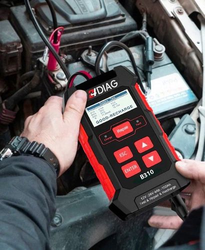 TESTER DO AKUMULATORÓW PROSTOWNIK B310 12V 24V 10A na Arena.pl