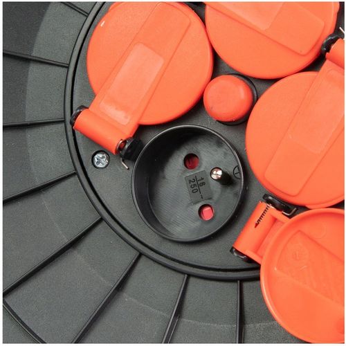 PRZEDŁUŻACZ NA BĘBNIE 3x2,5 50m BĘBNOWY BUDOWLANY ZWIJAK OGRODOWY na Arena.pl